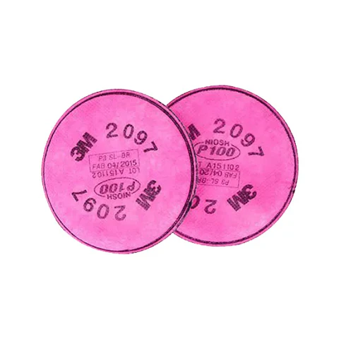 Filtros 3M 2097 particulado P100 / Vapores Orgánicos 