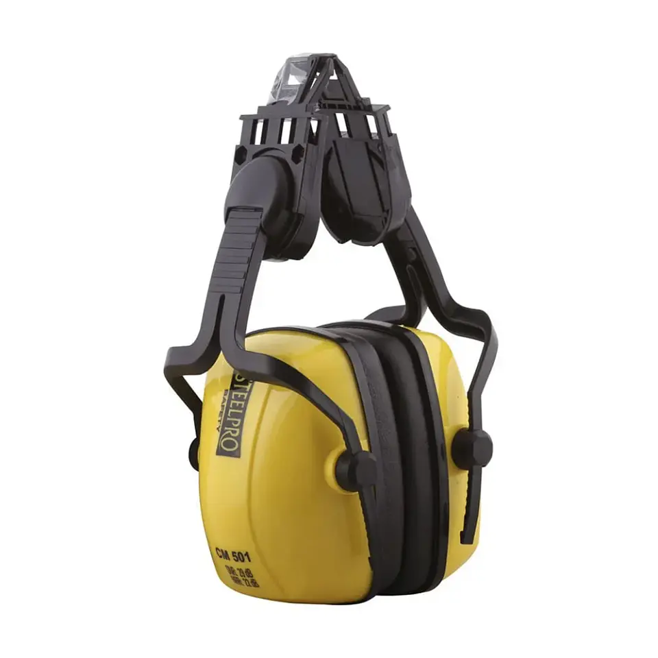 Fono Steelpro Cm-501 Para Casco Amarillo 1