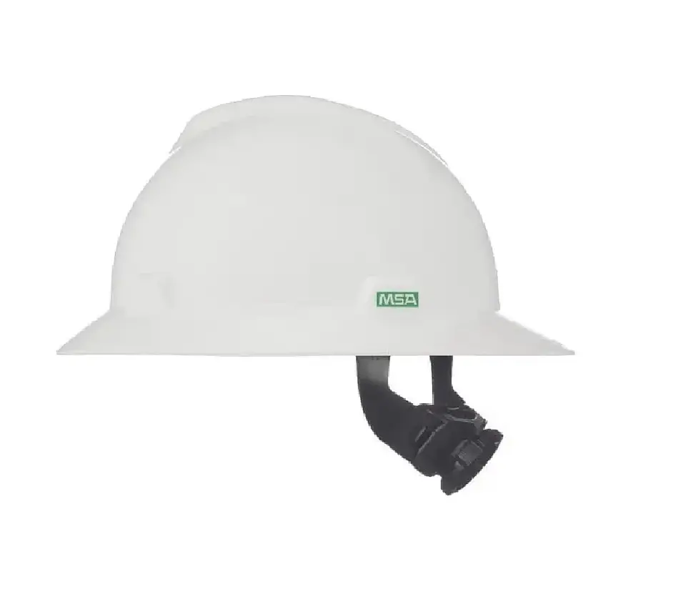 Casco Msa Vgard Ala Completa Blanco 1