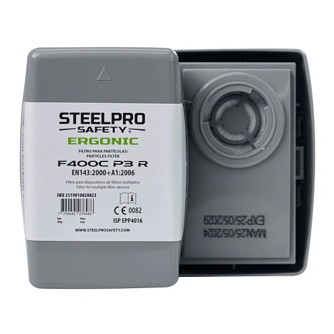 Filtro mixto Steelpro Ergonic F400C P3R  