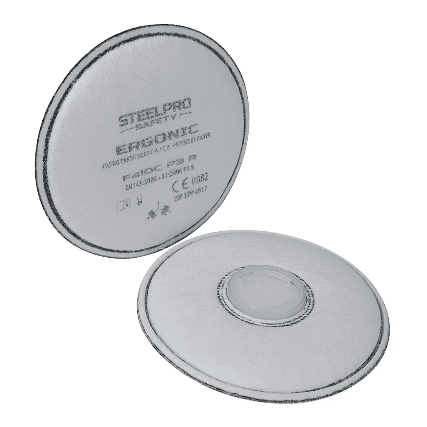 Filtro Para Tapaboca Steelpro F410c P3rc Blanco  3