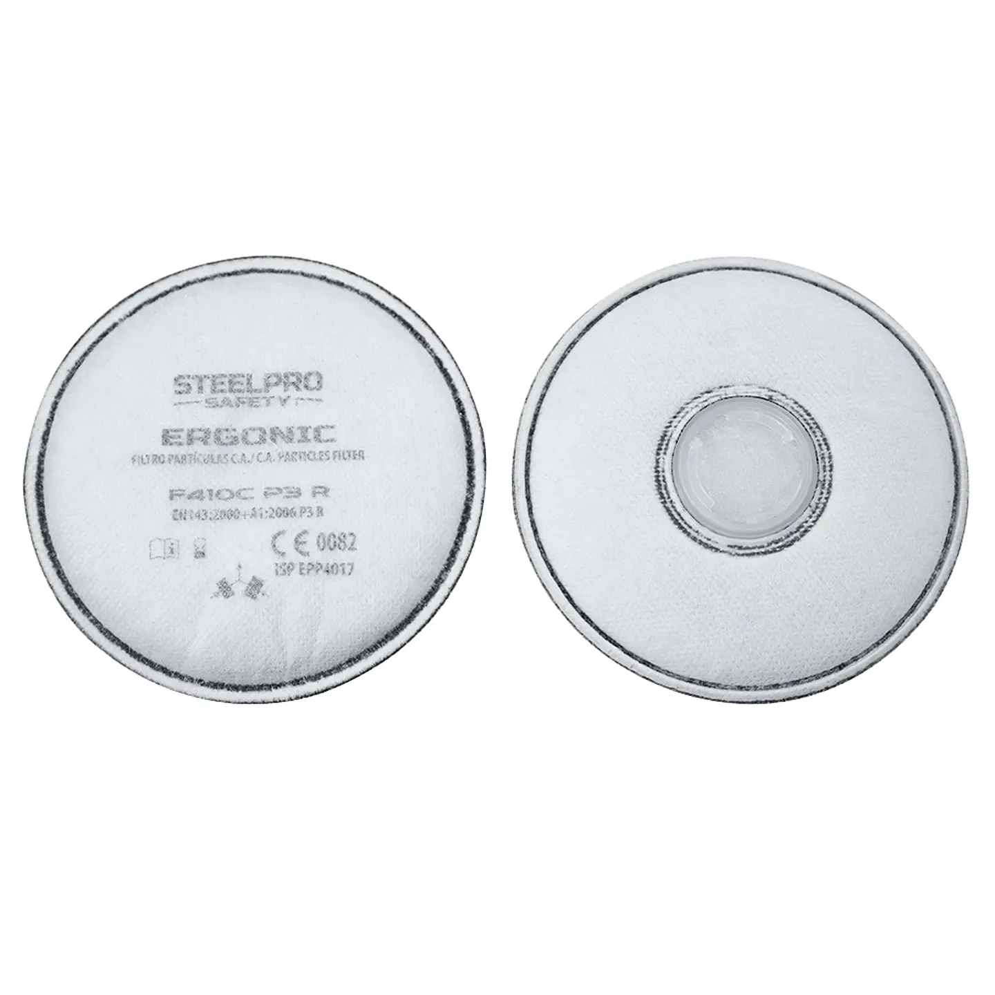 Filtro Para Tapaboca Steelpro F410c P3rc Blanco  4