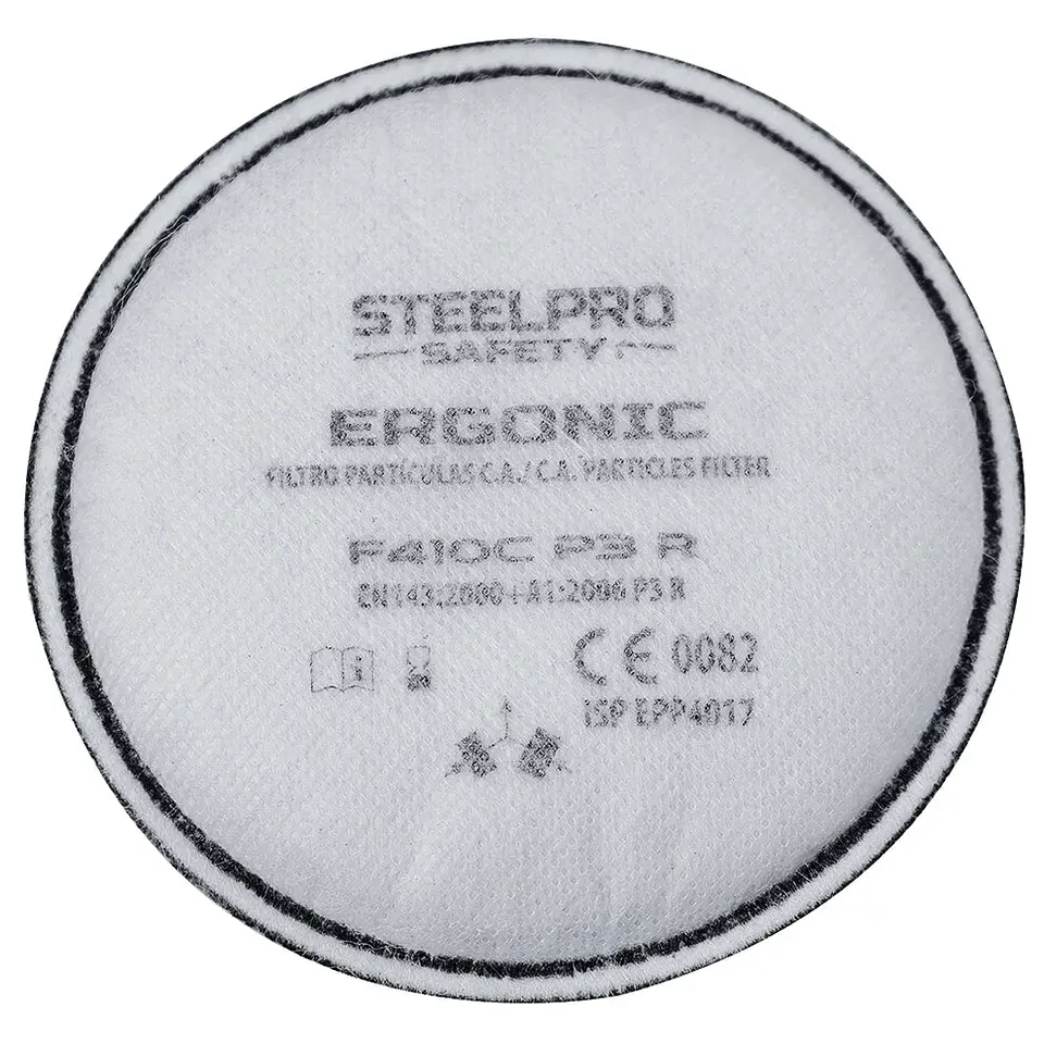 Filtro Para Tapaboca Steelpro F410c P3rc Blanco  5