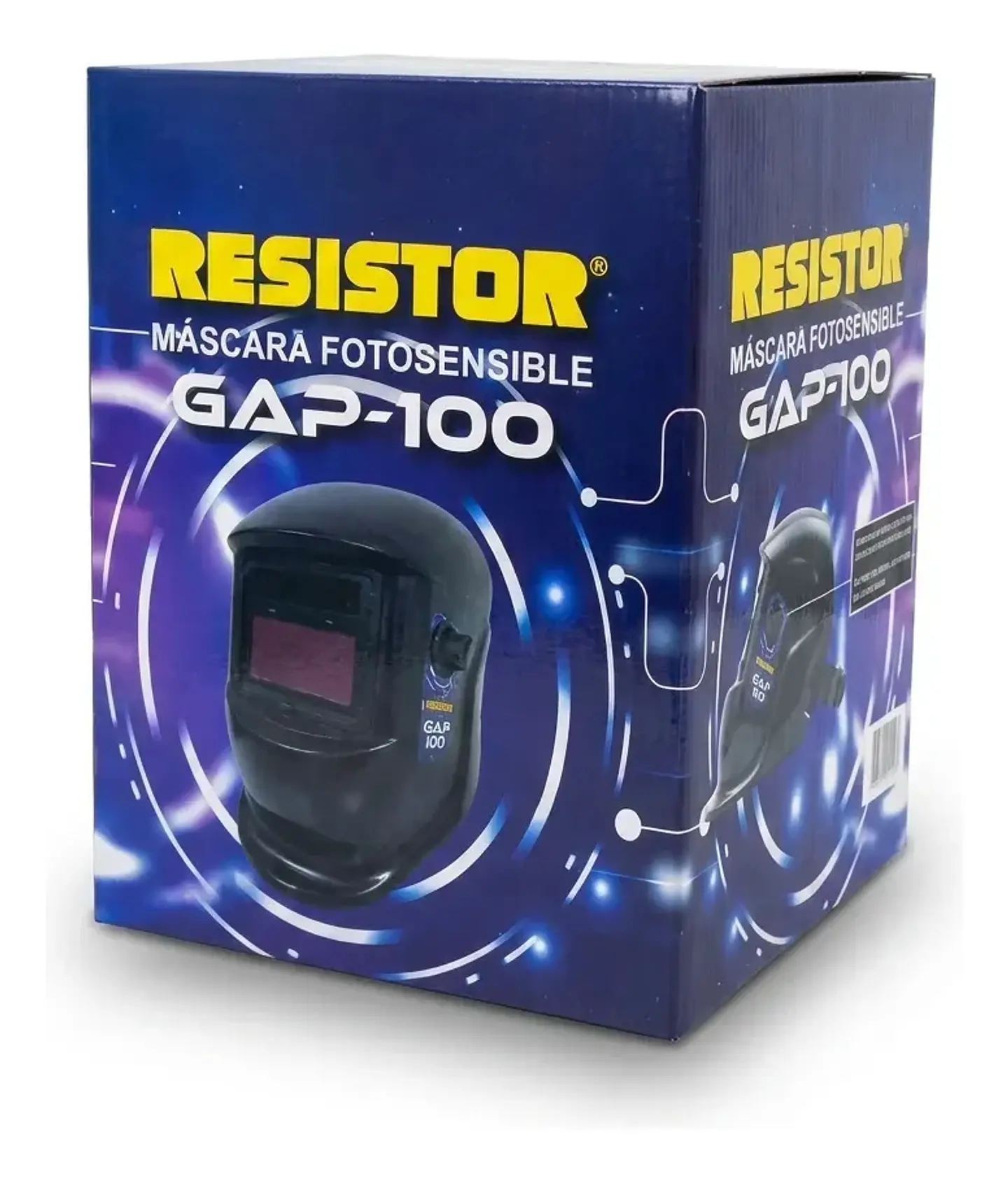 Máscara Soldar Fotosensible Resistor Gap100 Sombra Ajustable Solar 4