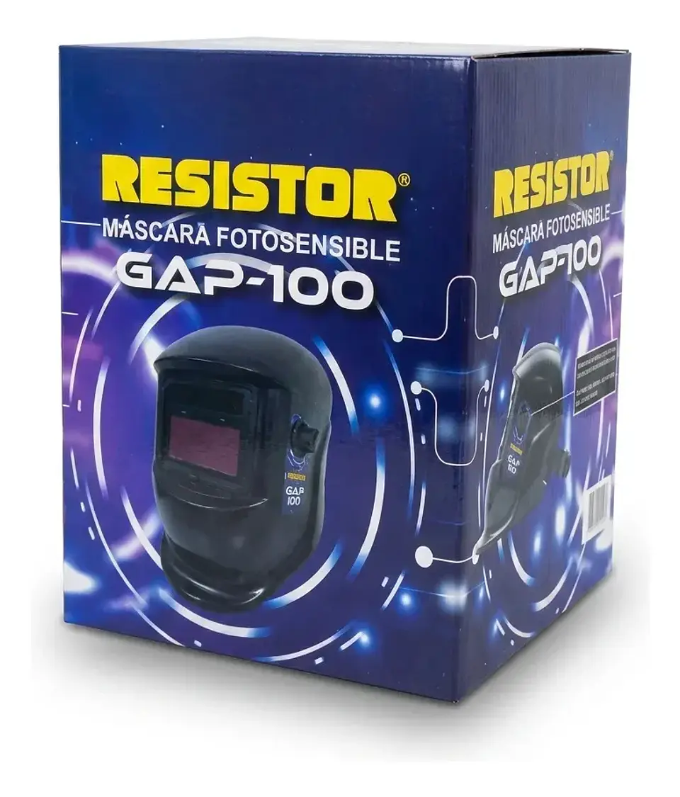Máscara Soldar Fotosensible Resistor Gap100 Sombra Ajustable Solar 4