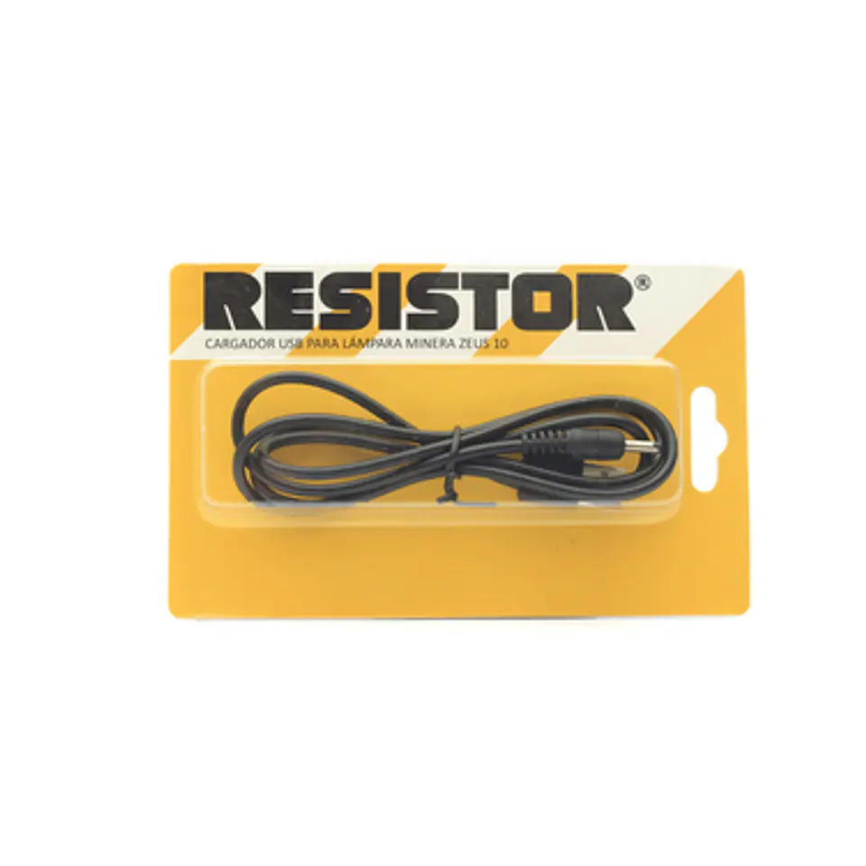 Cable Cargador Usb Lampara Minera Zeus 10 Resistor 1