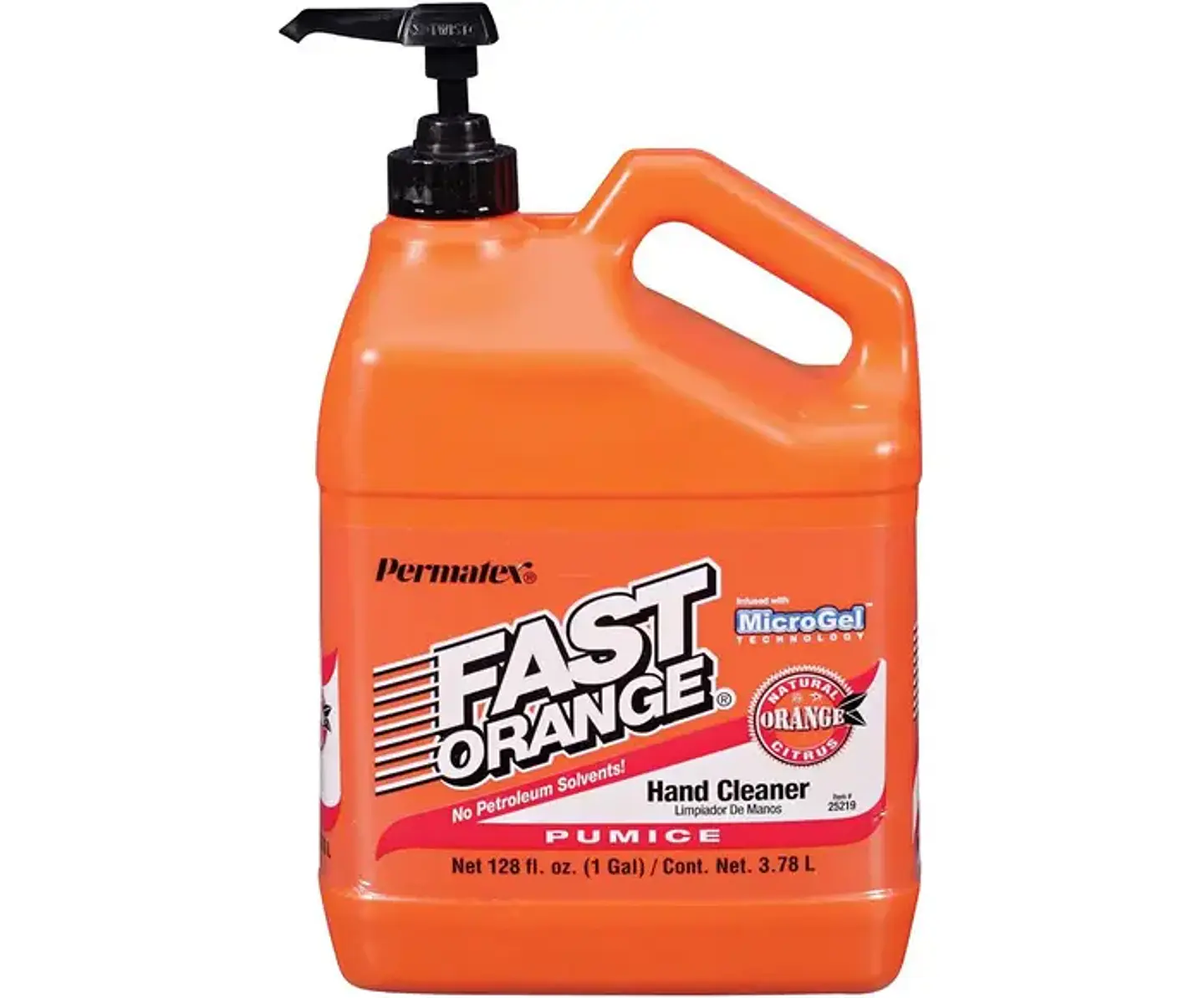 Jabón Lava Manos Quita Grasa Fast Orange - Galón 3,78 Lt 1