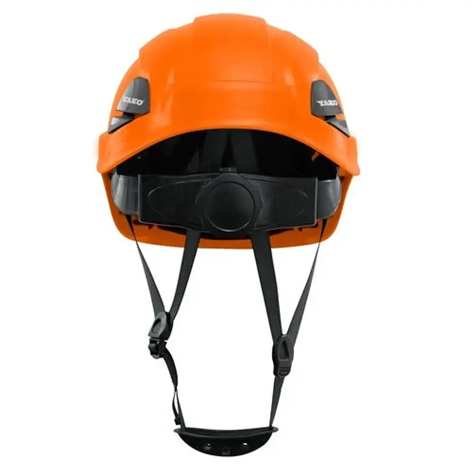 Casco Yako Steelpro Naranjo 2