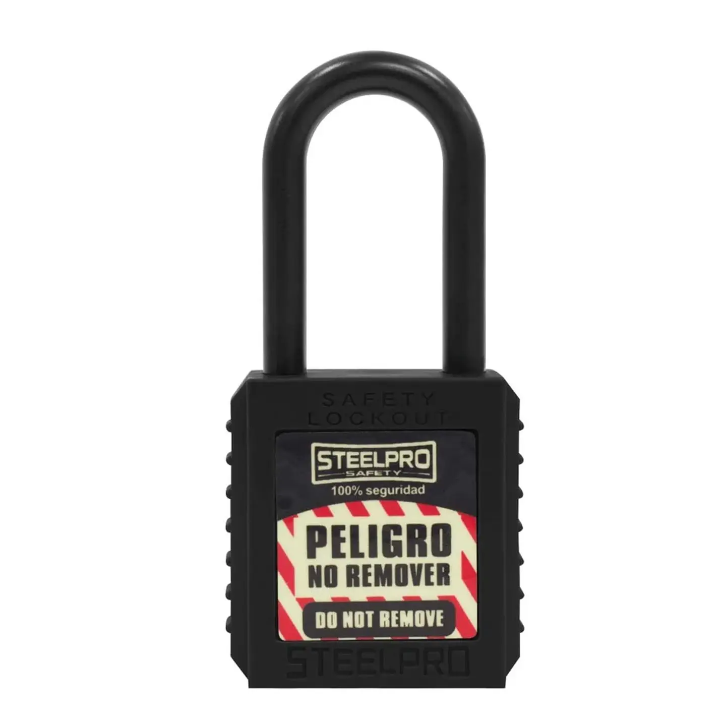 Candado Steelpro Lockout Dieléctrico Negro 1