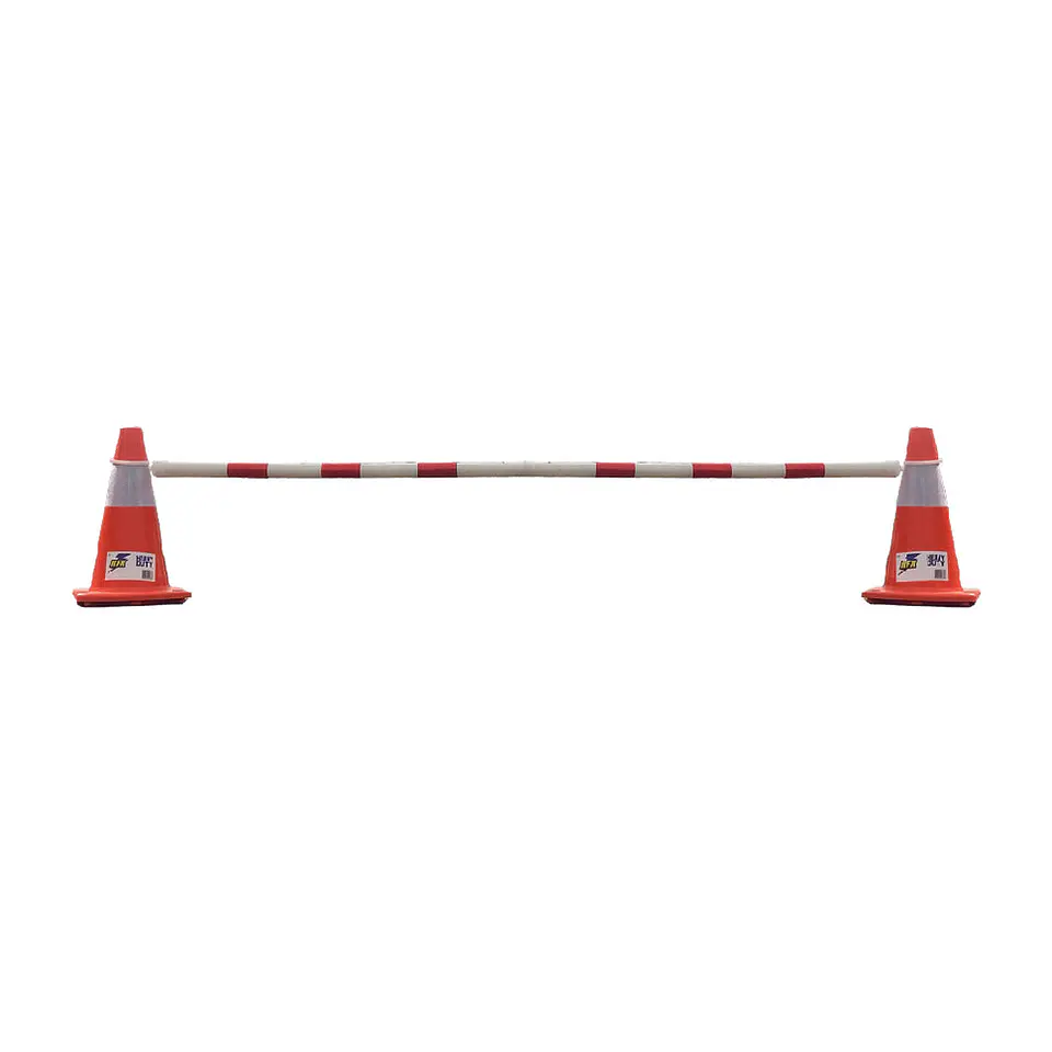 Barra Conectora Vial Para Conos Rojo-blanco 1