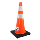 Cono Señalizacion 28 C/Doble Cinta Antiviento Base Pesada - Miniatura 2