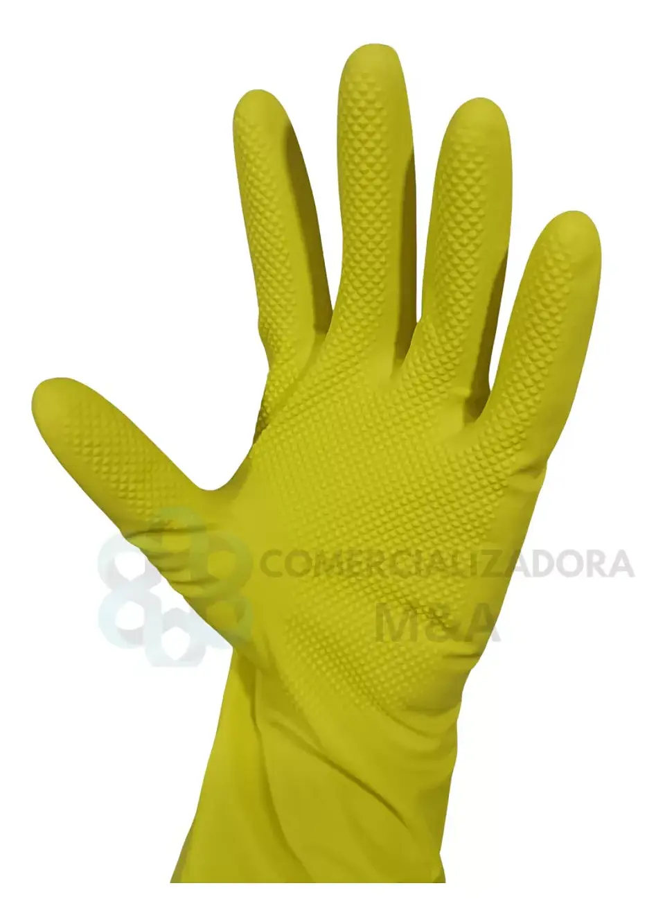Guantes De Latex Amarillos Multiuso Domesticos 2