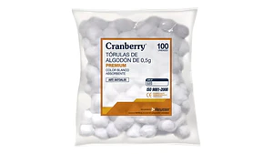 Torulas De Algodón Premium 0,5gr 100 Unidades, cranberry