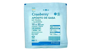 Apósito De Gasa Estéril Desechable 10x20 10 Unidades - Cranberry