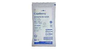 Apósito de Gasa Estéril Desechable 20x25 10 Unidades 