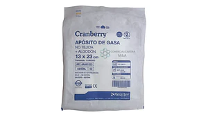 Aposito De Gasa No Tejida 13x23 Esteril 10 Unidades 