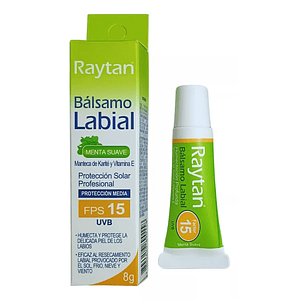 Balsamo Labial Menta Suave Fps 15 - Raytan
