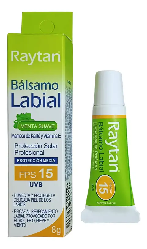 Balsamo Labial Menta Suave Fps 15 - Raytan