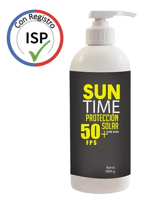Bloqueador Solar 1 Litro Factor 50+ - Suntime