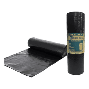 Bolsas De Basura Grande Rollo 80x110 Cm 10 Unidades - Maxipack