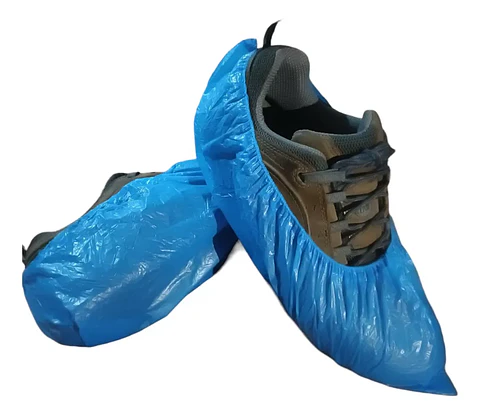 Cubre Calzado Plástico Azul 100 Unidades 