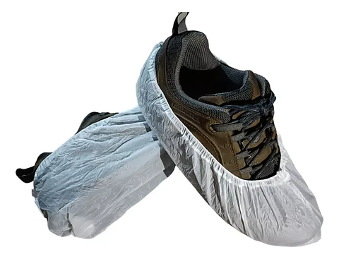 Cubre Zapato/calzado Desechable Plástico 100 Unidades , Hygieina