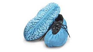 Cubre Calzado Desechable Azul Antideslizante