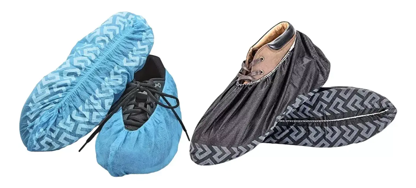 Cubre Calzado Desechable Azul Antideslizante 2
