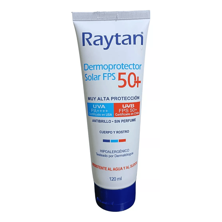 Dermoprotector Solar Fps 50 Pomo 120 Ml, Raytan 2