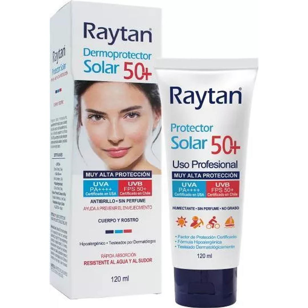 Dermoprotector Solar Fps 50 Pomo 120 Ml, Raytan 1
