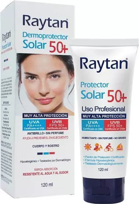Dermoprotector Solar Fps 50 Pomo 120 Ml, Raytan