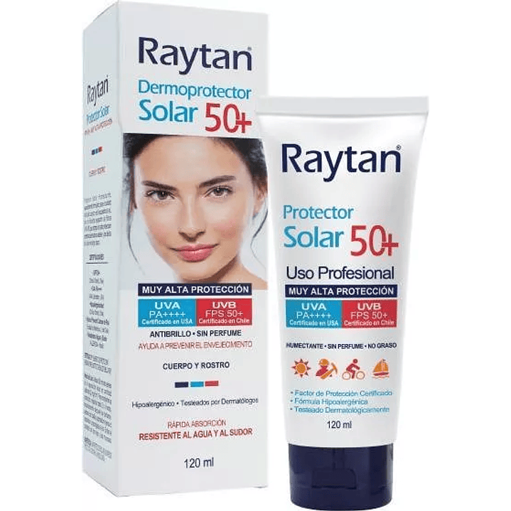 Dermoprotector Solar Fps 50 Pomo 120 Ml, Raytan 1