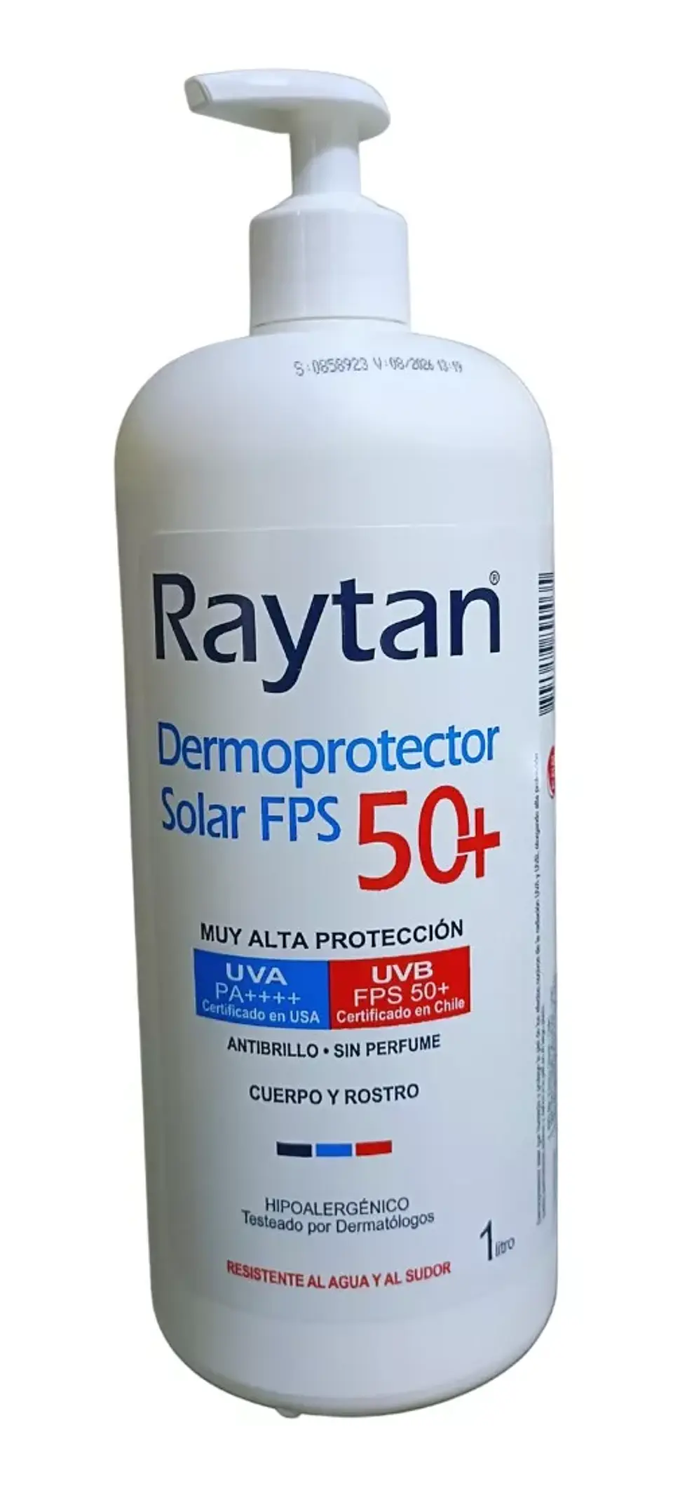 Dermoprotector Solar Fps 50+ 1 Litro - Raytan 1