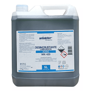 Desincrustante De Sarro y Cal Concentrado 5 Litros 