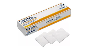 Gasa No Tejida 5x5, No Esteril Paquete 200 Unidades, Cranberry