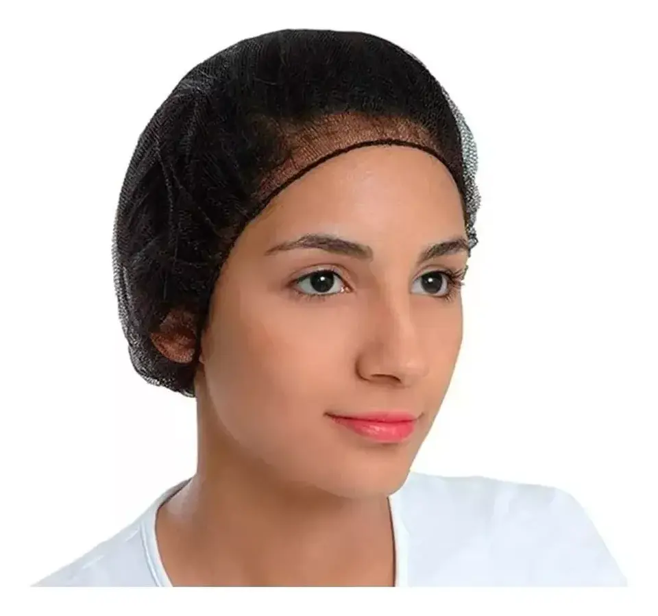 Gorro Redecilla De Pelo Negra 100 Unidades (malla) - CleanCarrier 2