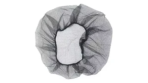 Gorro Redecilla De Pelo Negra 100 Unidades (malla) - CleanCarrier