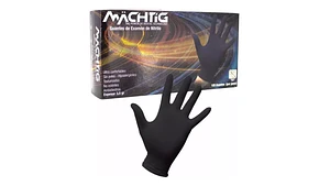 Guantes De Nitrilo Negros 100 Unidades