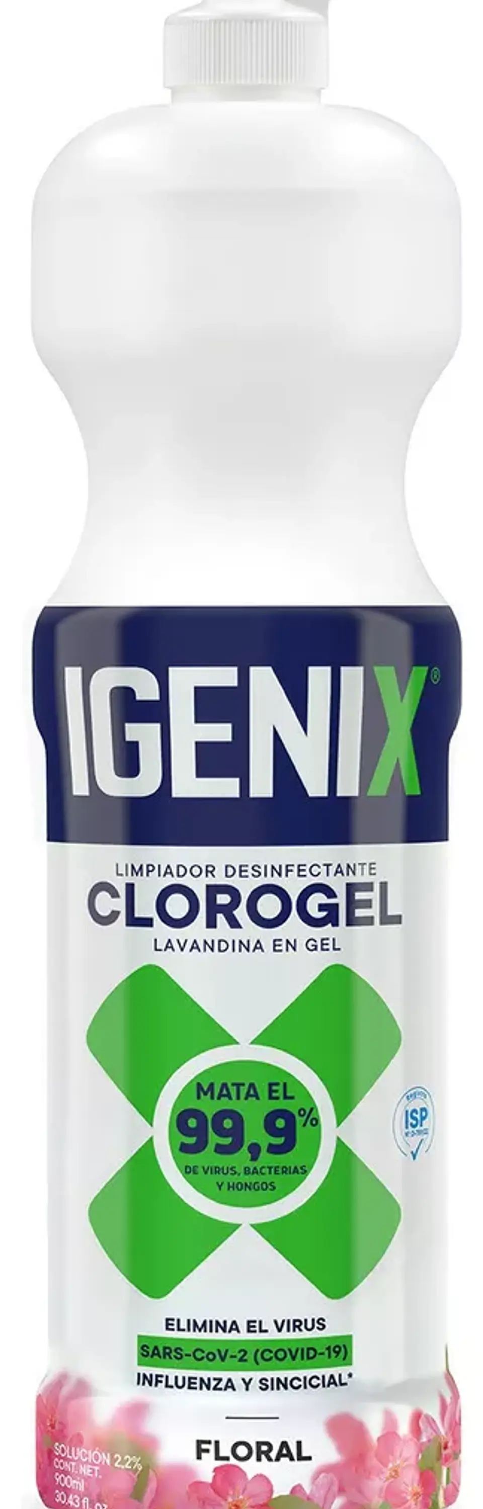 Igenix Limpiador Clorogel Floral 900ml 2