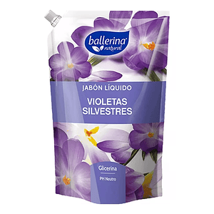Jabon Liquido Ballerina Violetas Silvestres Doypack 750ml