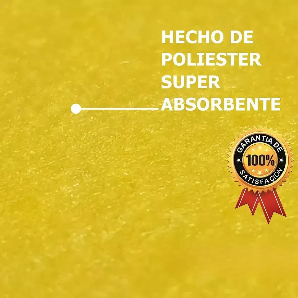 Paño Amarillo Multiuso 3 Unidad - Paño De Cocina Clásicos 3