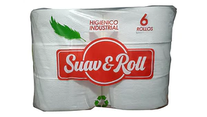Papel Higiénico Industrial 6 Rollos De 300 Metros C/u