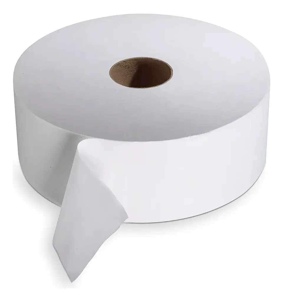 Papel Higiénico Industrial 6 Rollos De 300 Metros C/u 2
