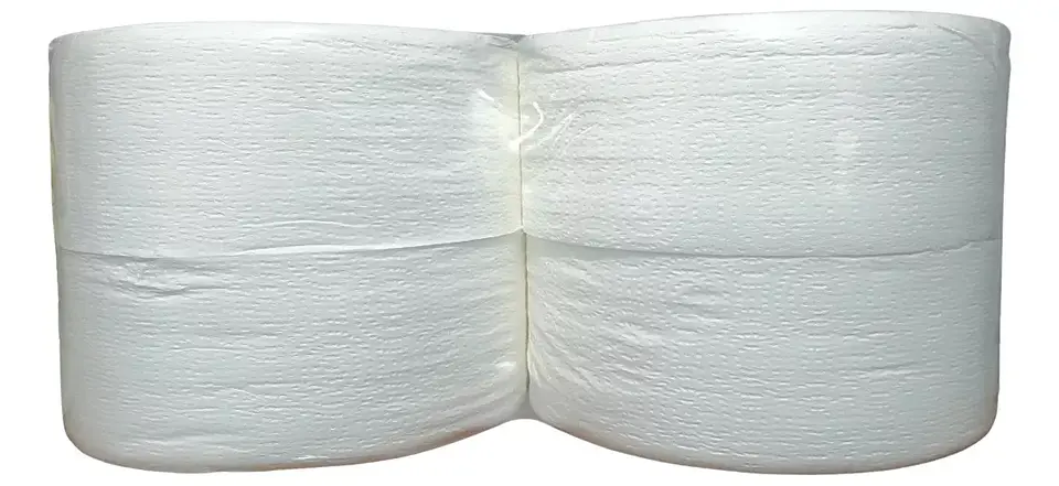 Papel Higiénico Industrial 4 Rollos De 500 Metros C/u. 2