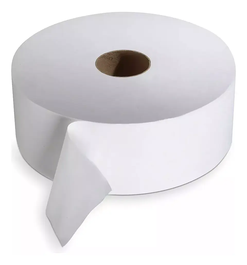 Papel Higiénico Industrial 4 Rollos De 500 Metros C/u. 3