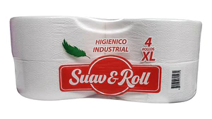 Papel Higiénico Industrial 4 Rollos De 500 Metros C/u.