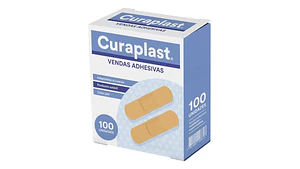 Parche Curita Curaplast Estéril Caja De 100 Unidades, Curaplast