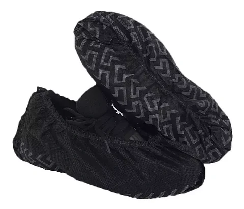 Cubre Zapato/calzado Desechable Negro antideslizante