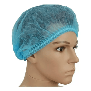 Cofias Desechables Azul 100 Unidades