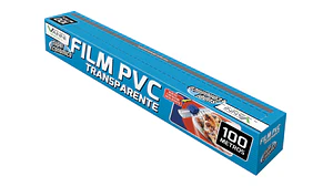 FILM Cocina  PVC Extensibles Cutter 28 CM X 100 MT